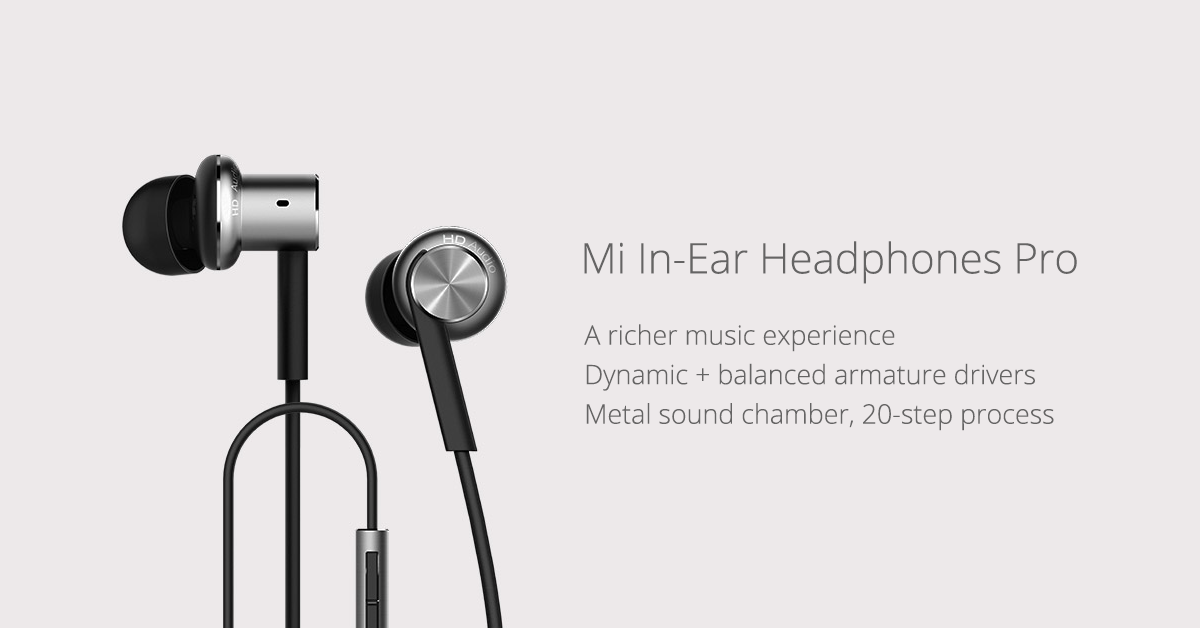 Mi In-Ear Headphones Pro - Mi Singapore